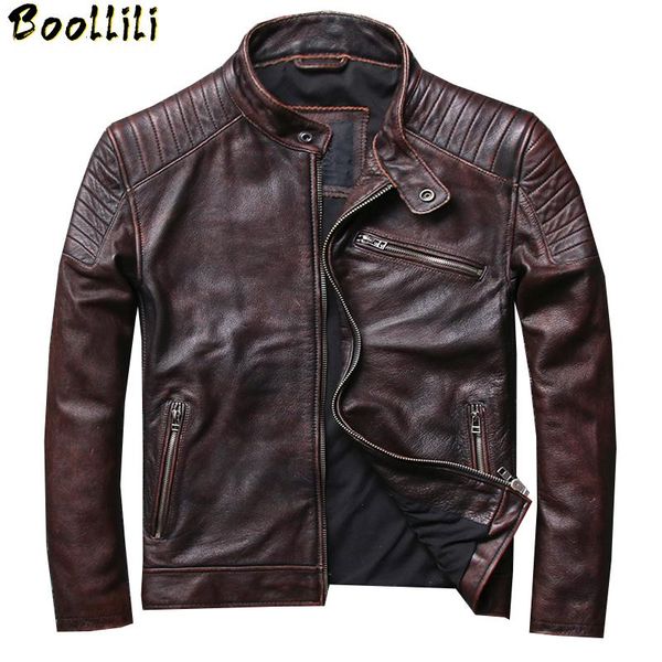 men's leather & faux boollili cowhide motorcycle genuine jacket men short coats man real cow jackets moto overcoat 1806, Black
men's leather & faux boollili cowhide motorcycle genuine jacket men short coats man real cow jackets moto overcoat 1806, Black
