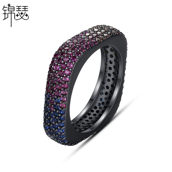925 sterling silverboutique zirconium diamond ring fuhui temperament color geometric lady gift, Golden;silver
925 sterling silverboutique zirconium diamond ring fuhui temperament color geometric lady gift, Golden;silver