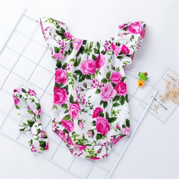 rompers 0-24 months pink baby bodysuits infant girls ruffle floral romper headbands born girl clothes summer jumpsuit 2021, Blue
rompers 0-24 months pink baby bodysuits infant girls ruffle floral romper headbands born girl clothes summer jumpsuit 2021, Blue