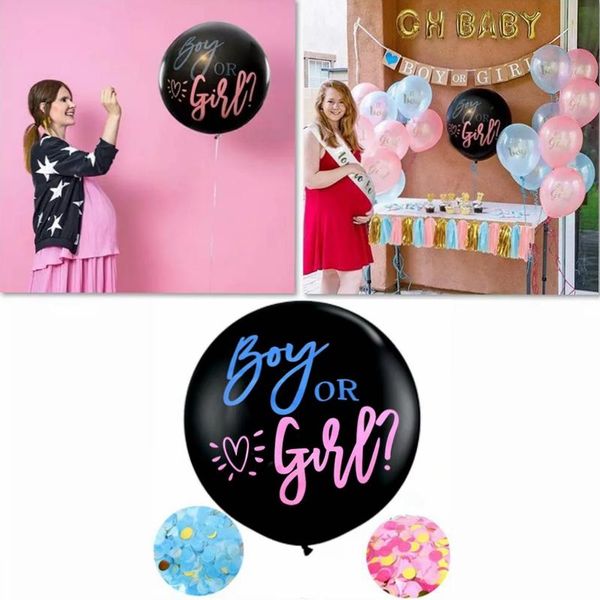 inch boy or girl balloons gender reveal decorations round black latex confetti ballons for baby shower party decor supplies decoration
inch boy or girl balloons gender reveal decorations round black latex confetti ballons for baby shower party decor supplies decoration