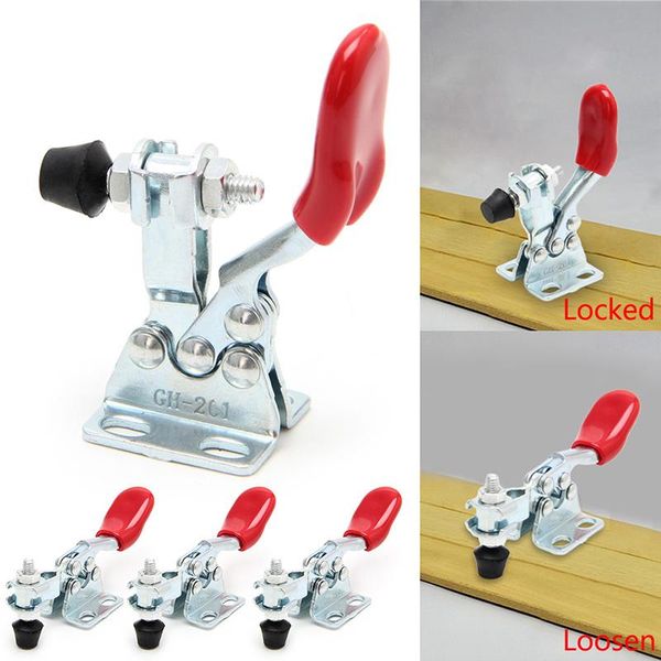 professional hand tool sets 4pcs metal horizontal quick release toggle clamp for fixing workpiece
professional hand tool sets 4pcs metal horizontal quick release toggle clamp for fixing workpiece