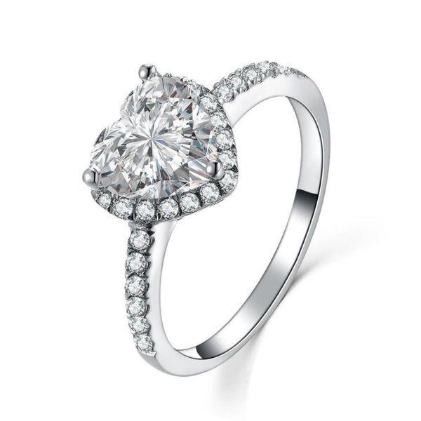 cluster rings test real genuine moissanite jewelry heart diamond carbon ring engagement sterling silver s925, Golden;silver
cluster rings test real genuine moissanite jewelry heart diamond carbon ring engagement sterling silver s925, Golden;silver