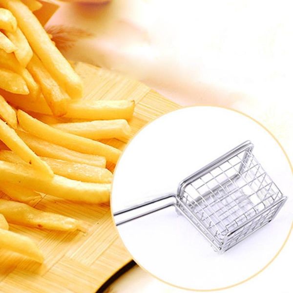 colanders & strainers french fries deep frying fryer basket square stainless steel food cooking tool
colanders & strainers french fries deep frying fryer basket square stainless steel food cooking tool