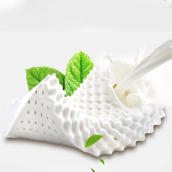 pillow kuup thailand natural latex orthopedic massage soft neck cervical spine protected remedial big vertebrae 34*57cm
pillow kuup thailand natural latex orthopedic massage soft neck cervical spine protected remedial big vertebrae 34*57cm