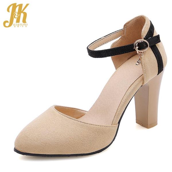 dress shoes jk ankle strap sandals women pointed toe footwear fashion flock female office woman 2021 summer plus size 32-46, Black
dress shoes jk ankle strap sandals women pointed toe footwear fashion flock female office woman 2021 summer plus size 32-46, Black