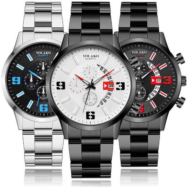 wristwatches luxury men's digital calendar watch male fashion casual quartz movement watches for men business wristwatch reloj hombr, Slivery;brown
wristwatches luxury men's digital calendar watch male fashion casual quartz movement watches for men business wristwatch reloj hombr, Slivery;brown