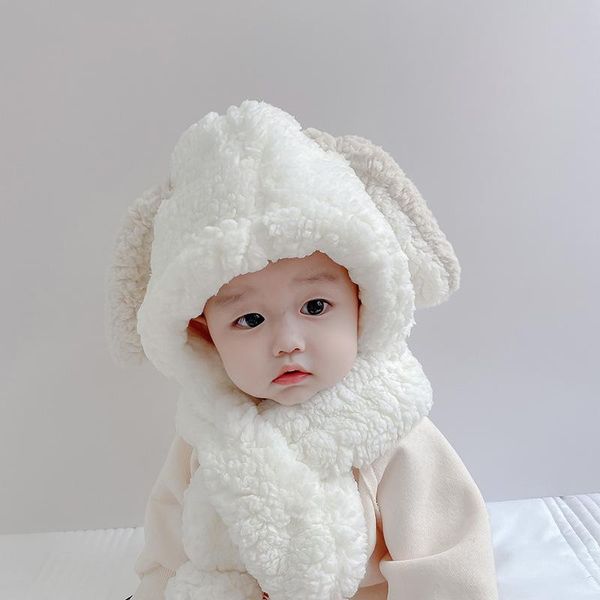 caps & hats kids solid color hat autumn and winter children's cute animal ears shape warm plush cap baby ear for gift lc238, Yellow 
caps & hats kids solid color hat autumn and winter children's cute animal ears shape warm plush cap baby ear for gift lc238, Yellow