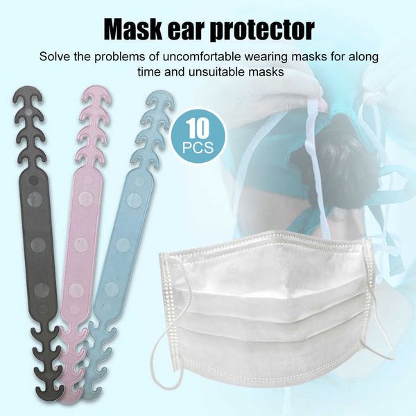10pc adjustable anti-slip sile masque ear grips extension hook face masks buckle holder masque accsori halloween cosplay
10pc adjustable anti-slip sile masque ear grips extension hook face masks buckle holder masque accsori halloween cosplay