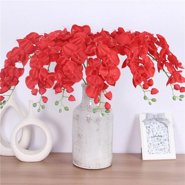 decorative flowers & wreaths 8 heads silk phalaenopsis simulation feel orchid flower wedding home decoration gift 6pcs/lot
decorative flowers & wreaths 8 heads silk phalaenopsis simulation feel orchid flower wedding home decoration gift 6pcs/lot