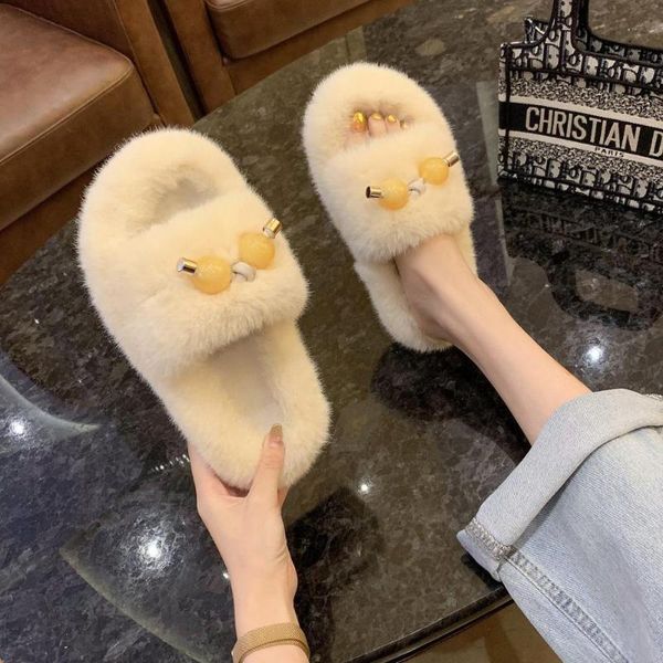 slippers winter women shoes house faux fur warm flat female slip on home furry ladies size 35-42 wholesale, Black
slippers winter women shoes house faux fur warm flat female slip on home furry ladies size 35-42 wholesale, Black