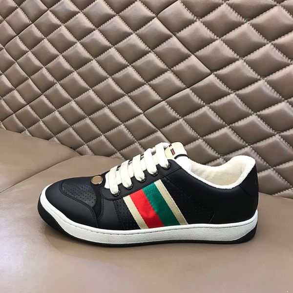 new fashion men women luxury designer shoes for couple with genuine leather gold red blue stripes ace sneakers black white size 35-46
new fashion men women luxury designer shoes for couple with genuine leather gold red blue stripes ace sneakers black white size 35-46