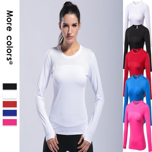 women gym white mesh yoga shirts breathable long sleeve workout fitness running sport t-shirts training sportswear outfits, White;red
women gym white mesh yoga shirts breathable long sleeve workout fitness running sport t-shirts training sportswear outfits, White;red