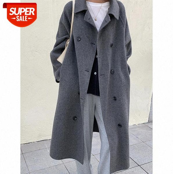 double-sided woolen coat women korean style double-breasted lapel solid color long wool 12675 #gy4d, Black;gray
double-sided woolen coat women korean style double-breasted lapel solid color long wool 12675 #gy4d, Black;gray