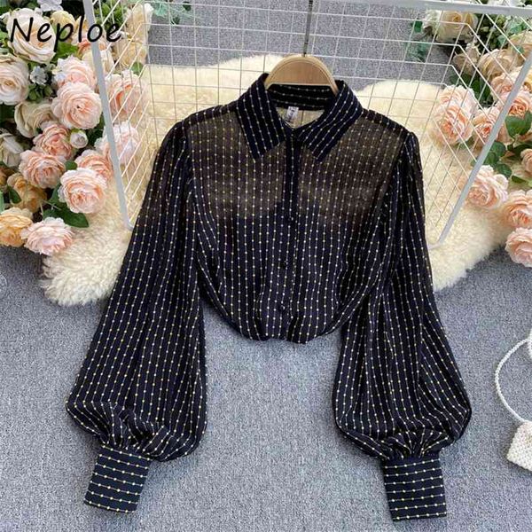 vintage dot pattern lace blouse women turn down collar long sleeve loose blusas spring shirt feminino black 210422, White
vintage dot pattern lace blouse women turn down collar long sleeve loose blusas spring shirt feminino black 210422, White