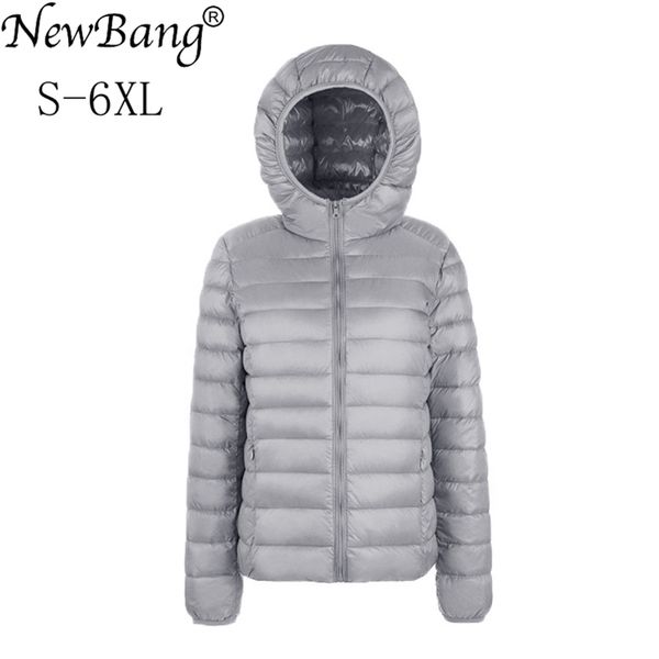 bang brand large size 6xl women's down coat plus ultra light jacket women lightweight portable windbreaker parka 211216, Black
bang brand large size 6xl women's down coat plus ultra light jacket women lightweight portable windbreaker parka 211216, Black