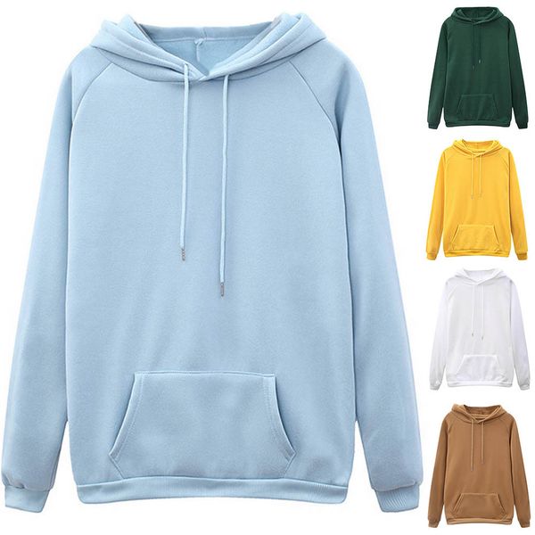 sports hooded sweater sweatshirt ladies casual solid color long sleeve pocket loose drawstring sweatshirts pullover men, Black
sports hooded sweater sweatshirt ladies casual solid color long sleeve pocket loose drawstring sweatshirts pullover men, Black