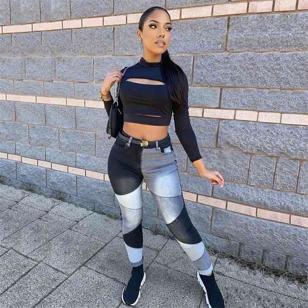 women high waist mom jeans streetwear vintage patchwork skinny pants autumn korean fashion pencil denim trousers y2k clothes 210924, Blue
women high waist mom jeans streetwear vintage patchwork skinny pants autumn korean fashion pencil denim trousers y2k clothes 210924, Blue