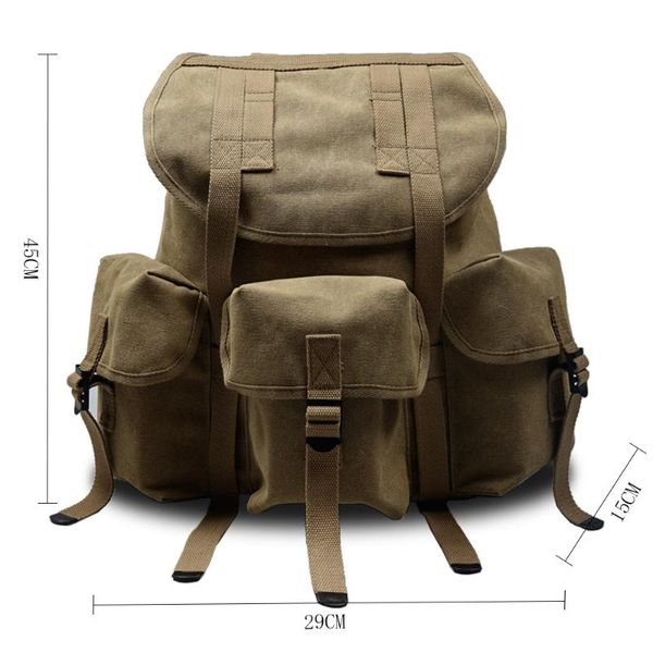 school bags m14 bag military retro us army running storage canvas camping equipment khaki
school bags m14 bag military retro us army running storage canvas camping equipment khaki