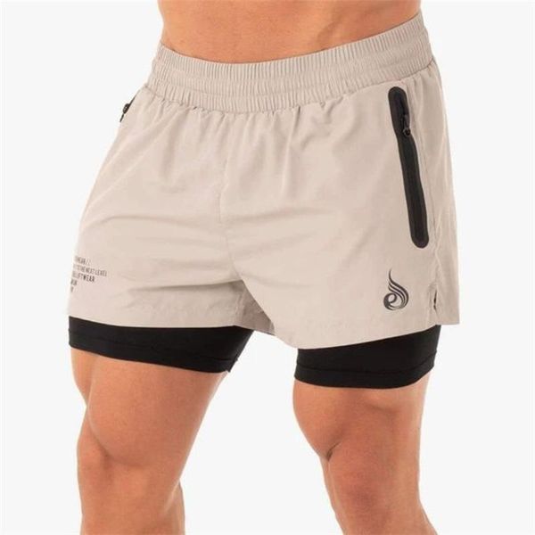 men's shorts 2021 summer 2 in 1 men running quick dry compression jogging gym fitness marathon sport with zipper pocket, White;black
men's shorts 2021 summer 2 in 1 men running quick dry compression jogging gym fitness marathon sport with zipper pocket, White;black