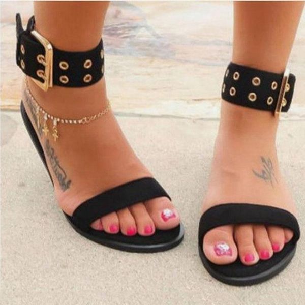 big size 35-43 flats sandals gladiator summer open toe transparent jelly shoes woman vintage buckle ladies beach, Black
big size 35-43 flats sandals gladiator summer open toe transparent jelly shoes woman vintage buckle ladies beach, Black