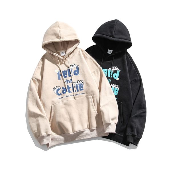nariele casual plush thickened autumn and winter hoodie men's loose new couple coat girls, Black
nariele casual plush thickened autumn and winter hoodie men's loose new couple coat girls, Black