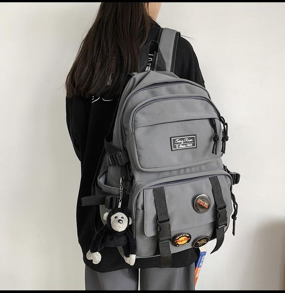 backpack 3255 college students, all-match high-value schoolbag, niche design campus
backpack 3255 college students, all-match high-value schoolbag, niche design campus