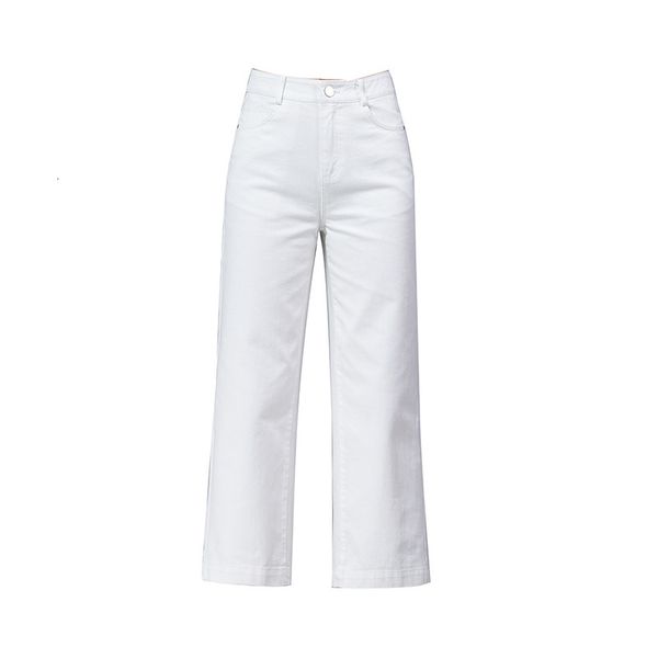 jeans women's brim spring and you'll see female white denim korean style cut straight at the waist high-legged pants, Blue
jeans women's brim spring and you'll see female white denim korean style cut straight at the waist high-legged pants, Blue