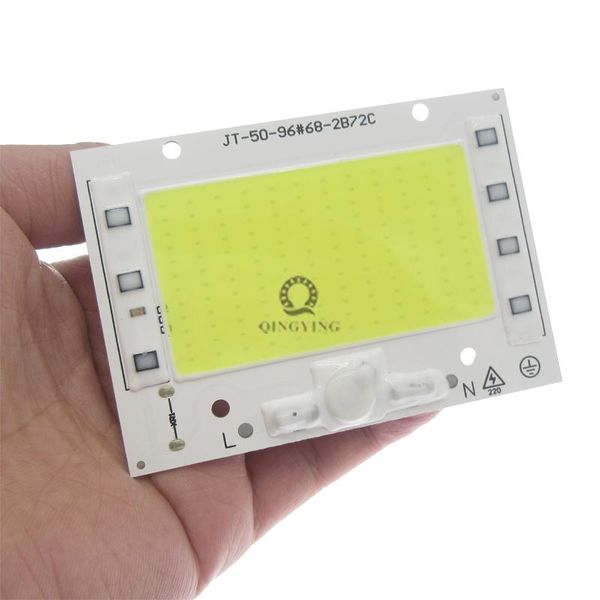 bulbs ac220v 50w led cob module 96*68mm aluminum pcb lamp plate white/warm with smart ic driver for floodlight spotlight light source
bulbs ac220v 50w led cob module 96*68mm aluminum pcb lamp plate white/warm with smart ic driver for floodlight spotlight light source