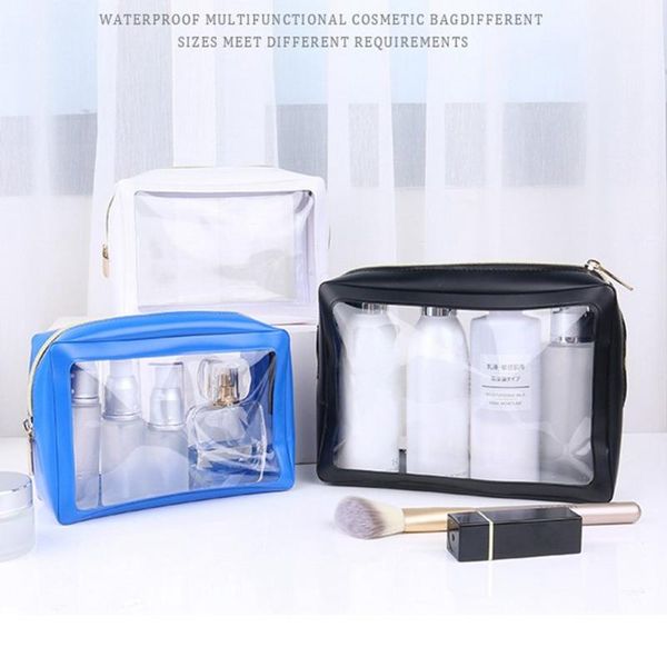 storage bags portable clear cosmetic bag waterproof pvc makeup for women zipper beauty case outdoor travel toiletry
storage bags portable clear cosmetic bag waterproof pvc makeup for women zipper beauty case outdoor travel toiletry