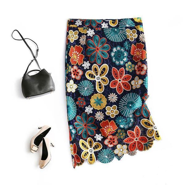high waist bodycon lace saia womens skirts curta feminino fashion flowers formal ladies pencil, Black
high waist bodycon lace saia womens skirts curta feminino fashion flowers formal ladies pencil, Black