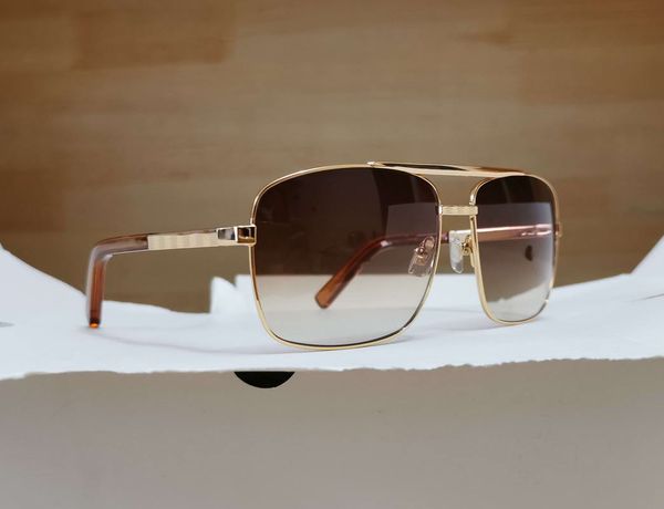 attitude square sunglasses gold metal frame brown gradient fashion accessories sun glasses for men uv400 protection eyewear with box, White;black
attitude square sunglasses gold metal frame brown gradient fashion accessories sun glasses for men uv400 protection eyewear with box, White;black