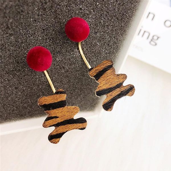 ladies personality leopard print pom earrings cute colorful fur ball pendant dangle for women & chandelier, Silver
ladies personality leopard print pom earrings cute colorful fur ball pendant dangle for women & chandelier, Silver
