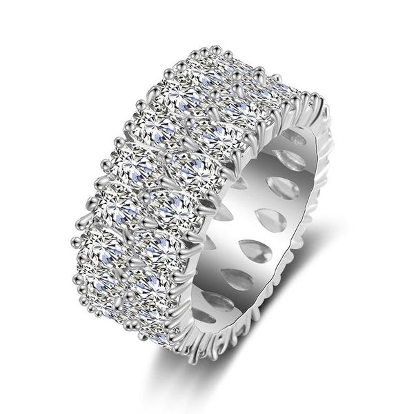 wedding rings exquisite luxury zircon ring for woman fashion european and american jewelry 2021 party accessories unusual, Slivery;golden
wedding rings exquisite luxury zircon ring for woman fashion european and american jewelry 2021 party accessories unusual, Slivery;golden