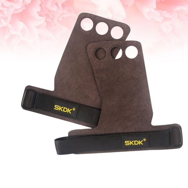 pair leather fitness anti-slip wear resistant care palm protector wristband grip wrist support hand brace for pull-up t waist, Black;gray
pair leather fitness anti-slip wear resistant care palm protector wristband grip wrist support hand brace for pull-up t waist, Black;gray