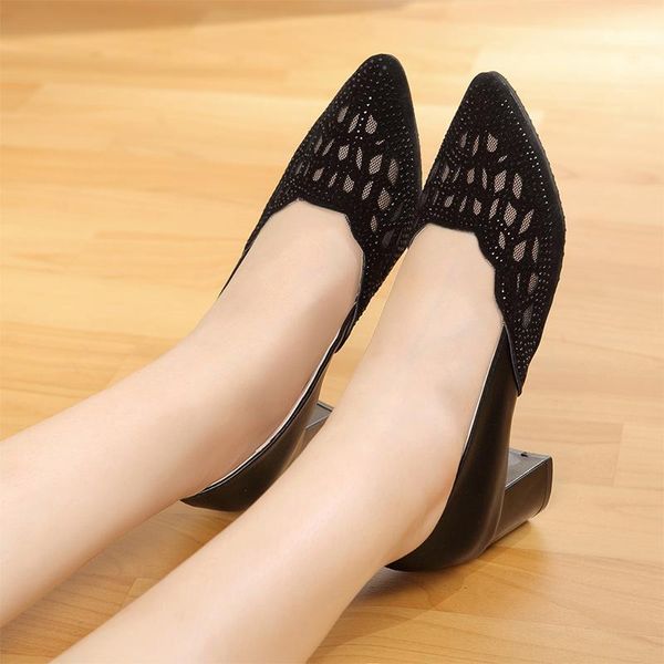 dress shoes pointed toe solid female comfort ladies summer women hollow out pumps middle heels office pu fashion crystal block heel, Black
dress shoes pointed toe solid female comfort ladies summer women hollow out pumps middle heels office pu fashion crystal block heel, Black