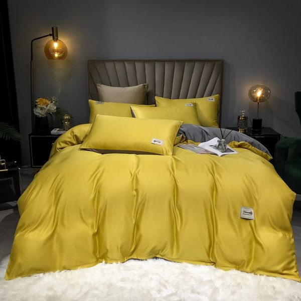 bedding sets simple nordic style solid color set, naked sleeping sheets and duvet cover, washed rayon four-piece set
bedding sets simple nordic style solid color set, naked sleeping sheets and duvet cover, washed rayon four-piece set