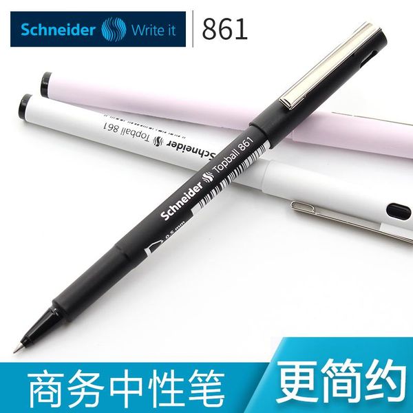 gel pens germany schneider simple pen 861 business office black signature 0.5mm 1pcs
gel pens germany schneider simple pen 861 business office black signature 0.5mm 1pcs