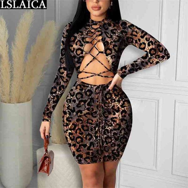 drop long sleeve dress criss-cross lace up leopard print mini dresses evening party clubwear women autumn 210515, Black;gray
drop long sleeve dress criss-cross lace up leopard print mini dresses evening party clubwear women autumn 210515, Black;gray
