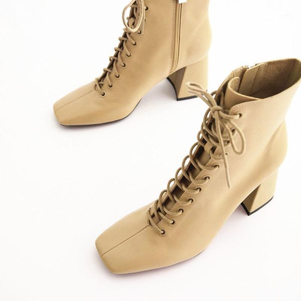 white ankle boots rock shoes woman lace up leather booties boots-women low ladies 2021 high heel microfiber lace-up cross-tied1, Black
white ankle boots rock shoes woman lace up leather booties boots-women low ladies 2021 high heel microfiber lace-up cross-tied1, Black