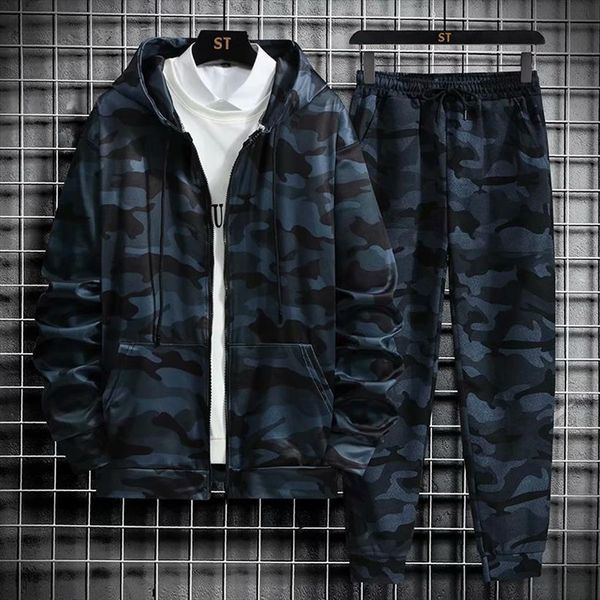 korean sets camouflage long sleeve men tracksuits hoodie elastic waist trousers joggers suit clothing tracksuit, Gray
korean sets camouflage long sleeve men tracksuits hoodie elastic waist trousers joggers suit clothing tracksuit, Gray
