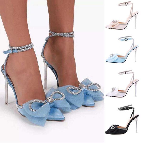 sandals 2021 european style women's shoes crystal stiletto heel bow rhinestone pointed, Black
sandals 2021 european style women's shoes crystal stiletto heel bow rhinestone pointed, Black