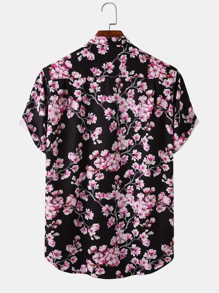 dresses 2020 men's cherry blossom print stand collar casual holiday henry shirt, White;black
dresses 2020 men's cherry blossom print stand collar casual holiday henry shirt, White;black