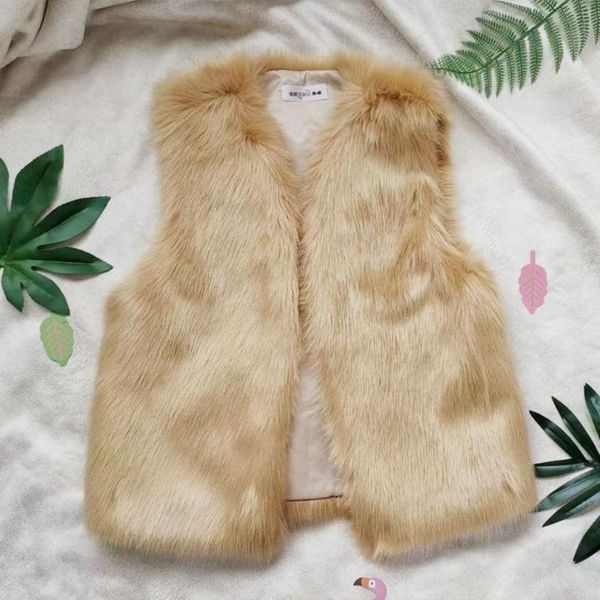 women's fur & faux autumn winter women coat vests luxury loose v-neck overcoat thick warm female large size elegant coats, Black
women's fur & faux autumn winter women coat vests luxury loose v-neck overcoat thick warm female large size elegant coats, Black