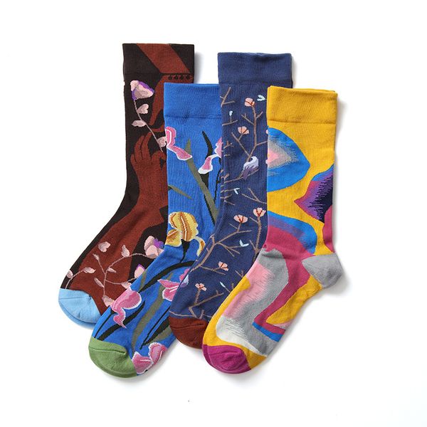 socks & hosiery spring 2021 new vintage colorful print woman cotton jacquard weave casual women harajuku street fashion cool qqyy, Black;white
socks & hosiery spring 2021 new vintage colorful print woman cotton jacquard weave casual women harajuku street fashion cool qqyy, Black;white