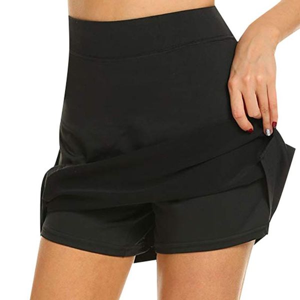 fashion skirts womens active performance skort lightweight skirt for running tennis golf sport faldas mujer moda w10, Black
fashion skirts womens active performance skort lightweight skirt for running tennis golf sport faldas mujer moda w10, Black