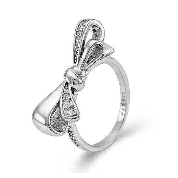 cluster rings 100% 925 sterling silver pan ring creative gorgeous bow simple retro fashion for women wedding party gift jewelry, Golden;silver
cluster rings 100% 925 sterling silver pan ring creative gorgeous bow simple retro fashion for women wedding party gift jewelry, Golden;silver