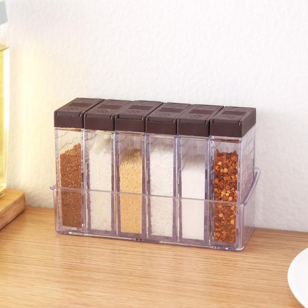 storage bottles & jars spice shaker seasoning box condiment set containers lids airtight caps 6pcs shakers
storage bottles & jars spice shaker seasoning box condiment set containers lids airtight caps 6pcs shakers