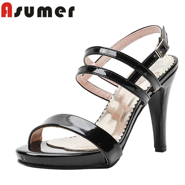 arrivle hight heels women sandals thin pointed toe comfortable party prom buckle elegant shoes, Black
arrivle hight heels women sandals thin pointed toe comfortable party prom buckle elegant shoes, Black