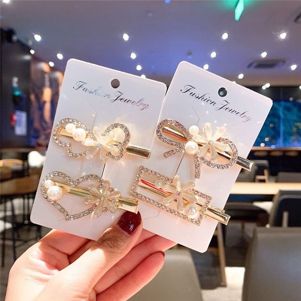 rviw korean girl ornament crystal barrettes flower duckbill hair clips diamondpearlpearlhairpin female net red sweet side clip ban, Golden;silver
rviw korean girl ornament crystal barrettes flower duckbill hair clips diamondpearlpearlhairpin female net red sweet side clip ban, Golden;silver