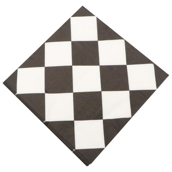60pcs racing theme napkins black and white grid tissue dinner paper towel party supplies for el restaurant table napkin
60pcs racing theme napkins black and white grid tissue dinner paper towel party supplies for el restaurant table napkin